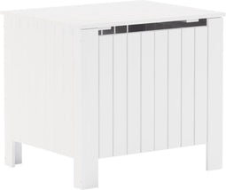 vidaXL - Opbergbox - met - deksel - RANA - 60x49x54 - cm - massief - grenenhout - wit