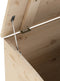 vidaXL - Opbergbox - met - deksel - RANA - 60x49x54 - cm - massief - grenenhout
