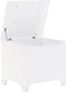 vidaXL - Opbergbox - met - deksel - RANA - 60x49x54 - cm - massief - grenenhout - wit