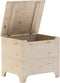 vidaXL - Opbergbox - met - deksel - RANA - 60x49x54 - cm - massief - grenenhout