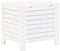 vidaXL - Opbergbox - met - deksel - RANA - 60x49x54 - cm - massief - grenenhout - wit