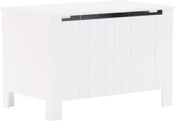 vidaXL - Opbergbox - met - deksel - RANA - 80x49x54 - cm - massief - grenenhout - wit
