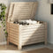vidaXL - Opbergbox - met - deksel - RANA - 80x49x54 - cm - massief - grenenhout