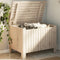 vidaXL - Opbergbox - met - deksel - RANA - 80x49x54 - cm - massief - grenenhout