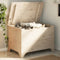 vidaXL - Opbergbox - met - deksel - RANA - 80x49x54 - cm - massief - grenenhout