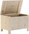 vidaXL - Opbergbox - met - deksel - RANA - 80x49x54 - cm - massief - grenenhout
