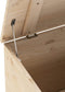 vidaXL - Opbergbox - met - deksel - RANA - 80x49x54 - cm - massief - grenenhout