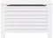 vidaXL - Opbergbox - met - deksel - RANA - 80x49x54 - cm - massief - grenenhout - wit