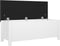 vidaXL - Opbergbox - met - kussen - 105x40x45 - cm - bewerkt - hout - wit