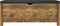 vidaXL - Opbergbox - met - kussen - 105x40x45 - cm - bewerkt - hout - gerookt - eiken