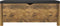 vidaXL - Opbergbox - met - kussen - 105x40x45 - cm - bewerkt - hout - gerookt - eiken