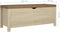 vidaXL - Opbergbox - met - kussen - 105x40x45cm - bewerkt - hout - sonoma - eikenkleur