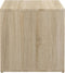 vidaXL - Opbergbox - met - lade - 40,5x40x40 - cm - bewerkt - hout - sonoma - eikenkleur