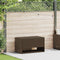 vidaXL - Opbergbox - voor - buiten - 100x55x55,5 - cm - poly - rattan - bruin