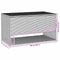 vidaXL - Opbergbox - voor - buiten - 100x55x55,5 - cm - poly - rattan - bruin