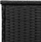 vidaXL - Opbergbox - voor - buiten - 100x55x55,5 - cm - poly - rattan - zwart