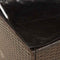 vidaXL - Opbergbox - voor - buiten - 100x55x55,5 - cm - poly - rattan - bruin