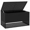 vidaXL - Opbergbox - voor - buiten - 100x55x55,5 - cm - poly - rattan - zwart