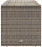 vidaXL - Opbergbox - voor - buiten - 100x55x55,5 - cm - poly - rattan - grijs