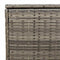 vidaXL - Opbergbox - voor - buiten - 100x55x55,5 - cm - poly - rattan - grijs