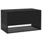 vidaXL - Opbergbox - voor - buiten - 100x55x55,5 - cm - poly - rattan - zwart