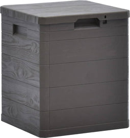 vidaXL - Opbergbox - voor - in - de - tuin - 90 - L - bruin