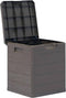 vidaXL - Opbergbox - voor - in - de - tuin - 90 - L - bruin