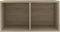 vidaXL - Opbergbox - voor - LP's - 71x34x36 - cm - bewerkt - hout - sonoma - eikenkleur