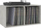 vidaXL - Opbergbox - voor - LP's - 71x34x36 - cm - bewerkt - hout - betongrijs