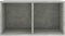 vidaXL - Opbergbox - voor - LP's - 71x34x36 - cm - bewerkt - hout - betongrijs