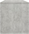 vidaXL - Opbergbox - voor - LP's - 71x34x36 - cm - bewerkt - hout - betongrijs