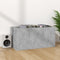 vidaXL - Opbergbox - voor - LP's - 71x34x36 - cm - bewerkt - hout - betongrijs