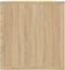vidaXL - Opbergbox - voor - LP's - 71x34x36 - cm - bewerkt - hout - sonoma - eikenkleur