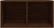 vidaXL - Opbergbox - voor - LP's - 71x34x36 - cm - bewerkt - hout - bruineikenkleurig