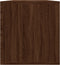 vidaXL - Opbergbox - voor - LP's - 71x34x36 - cm - bewerkt - hout - bruineikenkleurig