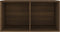 vidaXL - Opbergbox - voor - LP's - 71x34x36 - cm - bewerkt - hout - bruineikenkleurig