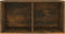 vidaXL - Opbergbox - voor - LP's - 71x34x36 - cm - bewerkt - hout - gerookt - eikenkleur