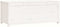 vidaXL - Opbergbox - wit - 110x50x45,5 - cm - massief - grenenhout