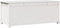 vidaXL - Opbergbox - wit - 110x50x45,5 - cm - massief - grenenhout