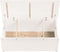 vidaXL - Opbergbox - wit - 110x50x45,5 - cm - massief - grenenhout