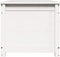 vidaXL - Opbergbox - wit - 110x50x45,5 - cm - massief - grenenhout