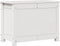vidaXL - Opbergbox - wit - 60x32x45,5 - cm - massief - grenenhout