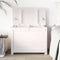 vidaXL - Opbergbox - wit - 60x32x45,5 - cm - massief - grenenhout
