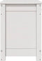 vidaXL - Opbergbox - wit - 60x32x45,5 - cm - massief - grenenhout