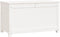 vidaXL - Opbergbox - wit - 80x40x45,5 - cm - massief - grenenhout