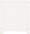 vidaXL - Opbergbox - wit - 80x40x45,5 - cm - massief - grenenhout