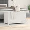 vidaXL - Opbergbox - wit - 80x40x45,5 - cm - massief - grenenhout