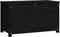 vidaXL - Opbergbox - zwart - 80x40x45,5 - cm - massief - grenenhout