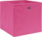 vidaXL-Opbergboxen-10-st-28x28x28-cm-nonwoven-stof-roze