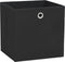 vidaXL - Opbergboxen - 10 - st - 28x28x28 - cm - nonwoven - stof - crèmekleurig
